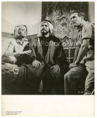 6c316 EXODUS 8.25x10 still '61 Paul Newman & Eva Marie Saint with Arab man, Otto Preminger!