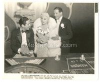 6c383 GOIN' TO TOWN deluxe 8.25x10 still '35 sexy Mae West with Paul Cavanagh gambling at roulette!