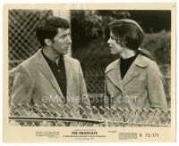 6c395 GRADUATE 8x10.25 still R72 Dustin Hoffman with Katharine Ross at zoo waiting for Carl!