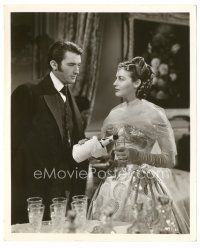 6c401 GREAT SINNER 8.25x10 still '49 Gregory Peck with beautiful Ava Gardner pouring champagne!