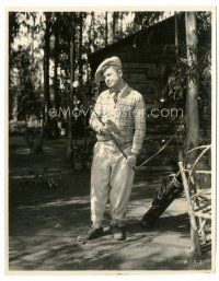 6c414 HANDY ANDY 7.5x9.75 still '34 full-length Will Rogers in golfing outfit examining his club!
