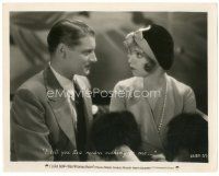 6c429 HER WEDDING NIGHT 8x10.25 still '30 Ralph Forbes tells Clara Bow, Eva means nothing to him!