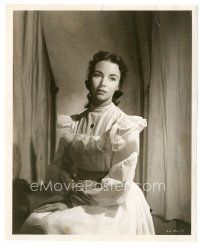 6c491 JENNIFER JONES 8.25x10 still '49 pretty close up in frilly dress from Portrait of Jennie!