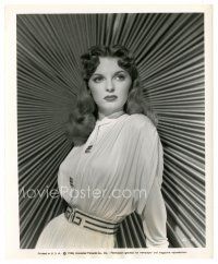 6c514 JULIE LONDON 8x10 still '48 great portrait of the sexy actress over cool background!