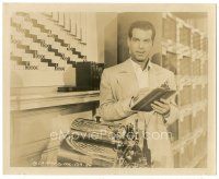 6c534 LADY IS WILLING 8.25x10 still '42 close up of Fred MacMurray with clipboard!