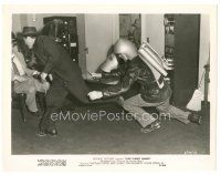 6c565 LOST PLANET AIRMEN 8x10.25 still '51 King of the Rocket Men, Coffin in costume attacking!