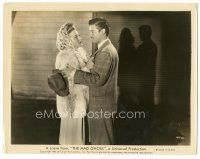 6c579 MAD GHOUL 8x10.25 still '43 close up of Turhan Bey holding scared Evelyn Ankers!