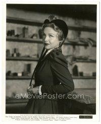6c584 MADELEINE CARROLL 8.25x10 still '40 great c/u from DeMille's North West Mounted Police!