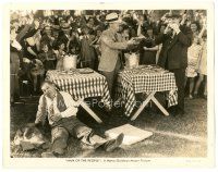 6c603 MAN OF THE PEOPLE 8x10.25 still '37 Ted Healy is the winner of a hamburger eating contest!