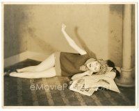 6c618 MARION BYRON 8.75x9.75 still '20s the sexy actress looking homeless, just signed w/Hal Roach