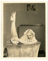 6c627 MARY CARLISLE 8x10.25 still '30s sexy actress showing she can put her foot over her head!