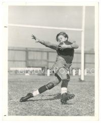 6c643 MICKEY ROONEY 8.25x10 still '38 Hollywood's best juvenile football player by Graybill!