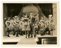 6c782 SAN FRANCISCO 8x10.25 still '36 Ted Healy & Jeanette MacDonald on stage with showgirls!