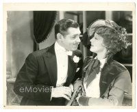 6c780 SAN FRANCISCO 8.25x10 still '36 c/u of Clark Gable staring into Jeanette MacDonald's eyes!