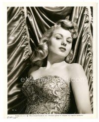 6c806 SHELLEY WINTERS 8.25x10 still '48 sexy portrait wearing great dress from A Double Life!