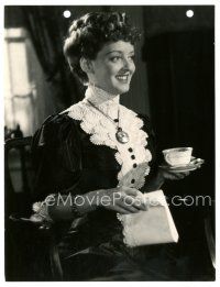 6c817 SISTERS 7x10 key book still '38 c/u of smiling Bette Davis with tea cup by Bert Six!