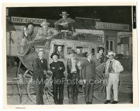 6c845 STAGECOACH 8x10 still '66 Ann-Margret & nine cast members pose in & around stagecoach!