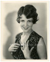 6c860 SUE CAROL 8x10.25 still '30s smiling portrait of the pretty actress with cool ring!