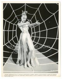 6c867 SUSAN SLEPT HERE 8x10.25 still '54 sexy Anne Francis as spider woman in dream sequence!