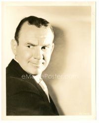 6c880 TED HEALY 8x10 still '34 head & shoulders close up filming Death on the Diamond!