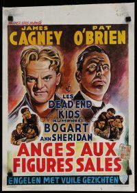 6d753 ANGELS WITH DIRTY FACES Belgian R50s James Cagney, Pat O'Brien & Dead End Kids classic!