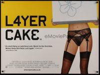 6d265 LAYER CAKE DS British quad '05 Daniel Craig, Sienna Miller, Colm Meaney, sexy image!