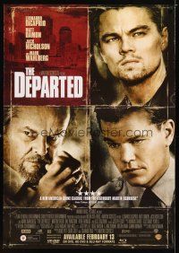 6d014 DEPARTED video Canadian 1sh '06 Leonardo DiCaprio, Matt Damon, Martin Scorsese!