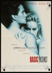 6d007 BASIC INSTINCT Dutch '92 Paul Verhoeven directed, Michael Douglas & sexy Sharon Stone!
