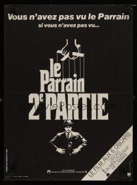 6d184 GODFATHER PART II French 15x21 '75 Al Pacino in Francis Ford Coppola classic crime sequel!