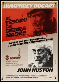 6d113 TREASURE OF THE SIERRA MADRE Spanish R80s Humphrey Bogart, Tim Holt & Walter Huston!