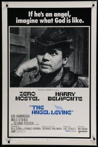 6e053 ANGEL LEVINE 1sh '70 Zero Mostel, Harry Belafonte is an angel!