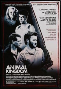 6e054 ANIMAL KINGDOM 1sh '10 Ben Mendelsohn, Joel Edgerton, Guy Pearce!