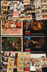 6f028 LOT OF 53 LOBBY CARDS '50s-80s incomplete sets from several different movies!
