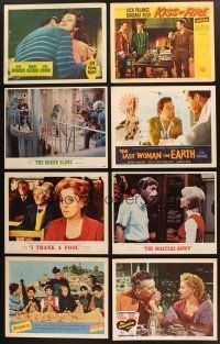 6f030 LOT OF 22 LOBBY CARDS '59-'97 great scenes from a variety of different movies!