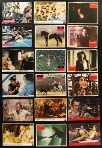 6f077 LOT OF 137 YUGOSLAVIAN LOBBY CARDS '70s-90s great color scenes from a variety of movies!