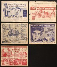 6f080 LOT OF 5 HERALDS '50s A Star is Born, The Robe, Princess of the Nile & more!