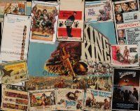 6f173 LOT OF 14 UNFOLDED ONE-SHEETS, HALF-SHEETS, INSERTS, WINDOW CARDS AND SPECIAL POSTERS '60s-80s