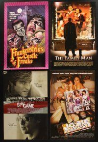 6f208 LOT OF 10 UNFOLDED MINI POSTERS '70s-00s great images from a variety of movies!