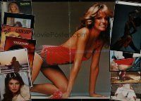 6f215 LOT OF 12 UNFOLDED COMMERCIAL POSTERS '70s-80s great images of sexy barely dressed women!