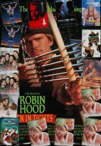 6f262 LOT OF 16 UNFOLDED ONE-SHEETS '90s Robin Hood Men in Tights, My Girl, Hunt for Red October!
