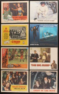 6f026 LOT OF 97 LOBBY CARDS '46 - '89 great scenes from a variety of different movies!