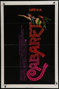 6g133 CABARET 1sh '72 singing & dancing Liza Minnelli in Nazi Germany, directed by Bob Fosse!