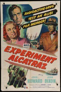 6g271 EXPERIMENT ALCATRAZ 1sh '51 can this radioactive drug drive them to murder?