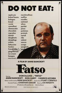 6g286 FATSO 1sh '80 Dom DeLuise goes on a diet, hilarious best image, directed by Anne Bancroft!