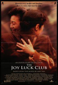6g471 JOY LUCK CLUB DS 1sh '93 novel by Amy Tan, Kieu Chinh, Wayne Wang directed!