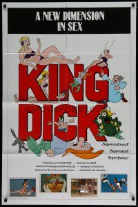 6g484 KING DICK 1sh '83 Il nano e la strega, animated sex, superendowed, superstud & superfunny!