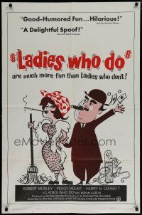 6g496 LADIES WHO DO 1sh '63 Robert Morley knows they are more fun than ladies who don't!