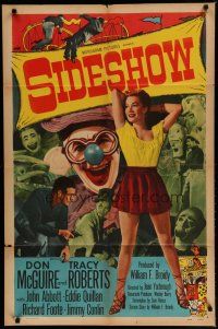 6g773 SIDESHOW 1sh '50 T-man Don McGuire goes undercover & busts jewel smugglers!