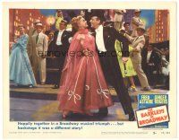 6h184 BARKLEYS OF BROADWAY LC #5 '49 artwork of Fred Astaire & Ginger Rogers dancing in New York!