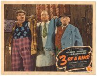 6h144 3 OF A KIND LC '44 Maxie Rosenbloom bounces Billy Gilbert & Shemp Howard from his bar!